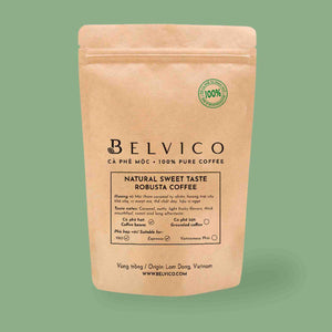 Belvico Cà phê Robusta xanh 500g